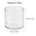 thumbnail image 2 of FOMIYES 16Ud Tapones Protectores De PVC Transparente Para Patas Redondas De Muebles Y Mesas, 2 of 6