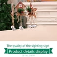 thumbnail image 4 of Fiudx Colgante de Carillón de Viento Navideño, Decoración Festiva, Diseño Encantador de Espuma y Campana, Ideal para Decorar Casas y Habitaciones Infantiles, Perfecto para Celebraciones Navideñas, Ju, 4 of 7