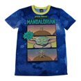 thumbnail image 1 of Playera The Mandalorian Talla 10 Cuello Redondo Manga Corta Diseño Grogu Meditando Azul Marino, 1 of 4