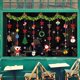 thumbnail image 1 of Pegatina de Feliz Navidad para ventana, calcomanía de Papá Noel, copo de nieve, alce, decoración de pared para el hogar, regalo de Año cercano, 2024, 1 of 4
