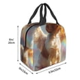 thumbnail image 3 of Disketp Rainbow English Cocker Spaniel for Insulated Lunch Bag for Women and Men, Perfect for Work, Hiking, Picnic, 3 of 8