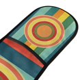 thumbnail image 4 of Yayeee Double Oven Mitt Kitchen Heat Resistant Baking 35" x7" Quilted Glove, Colorful Stripes, 4 of 6