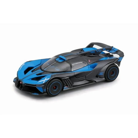 2020 Bugatti Bolide, Blue - Bburago 18-38306BU - 1/43 Scale Diecast Model Car