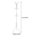 thumbnail image 2 of WALFRONT Metal Hall Tree Floor Free Standing Coat Hat Rack Stand Multi-Hooks Clothes Hat Tree Clothes Hanger Organizer for Home Bedroom, Coat Hat Tree, 2 of 6