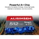 thumbnail image 4 of Tarjeta microSDXC de 512 GB, Clase 10, UHS-I, soporte 4K y Full HD, apta para Nintendo Switch, cámaras de vigilancia y dispositivos móviles, 4 of 7