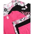 thumbnail image 2 of Real Love Girls' Active Shorts Set - 6 Piece Fashion T-Shirts and Performance Bike Shorts (7-16), 2 of 7