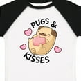 thumbnail image 4 of Inktastic Valentines Day Pugs & Kisses with Hearts Boys or Girls Toddler T-Shirt, 4 of 5