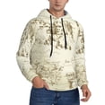 thumbnail image 2 of Fotbe Men's Hoodie with American Monuments Pattern - Kangaroo Pocket Pullover Hooded Sweatshirt, Perfect for Daily Wear, Travel, and Home-4X-Large, 2 of 7