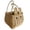 Color, variant on Lilixerw Easter Faux Rattan Woven Bunny Fruit Basket with Rabbit Ear,Double Handles Sturdy Decorative Rabbit Storage Basket for Kitchen,Dining Table,Patio,Home Decor Gift