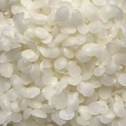 100% Pure Natural 1 LB White Beeswax Pellets , Cosmetic Grade Triple Filtered
