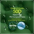 thumbnail image 2 of Sleeping Pad Comfortable Camping Mat Ultralight Camp Mattress Outdoor Air Sleeping Bed with Innovation Separates Inflatable Pillow Button Stitching for Travelling and Hiking (Green-packs2), 2 of 8