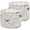 Color 2, variant on Lamp Shades Set of 2 Whimsical Mushroom Floral Botanical Dragonflies Dark 13" x 13" x 10" Lampshade for Table Lamps Floor Lamps Lamp Shade Replacement Easy Assembly Required
