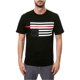 thumbnail image 1 of Camiseta gráfica Black Scale The Rebel Red Flag Hombre Negro Mediana, 1 of 1