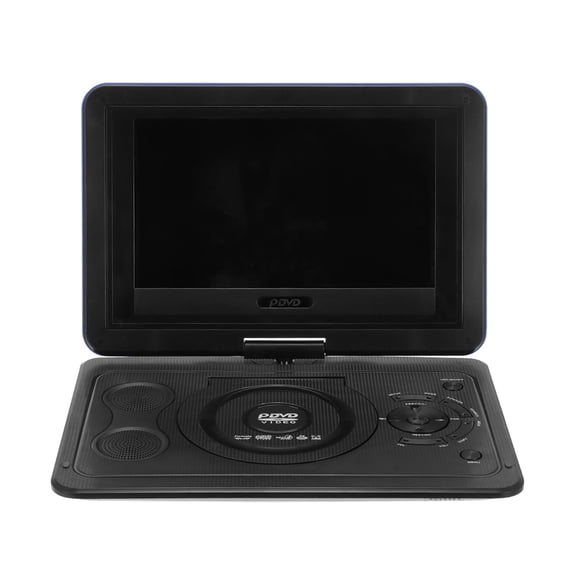Portable 13.9 Inch DVD Player Swivel Screen VCD CD MP3 DVD Player USB SD Card Multi Media Game Player with TV Game Function ,Accurate Channel Search