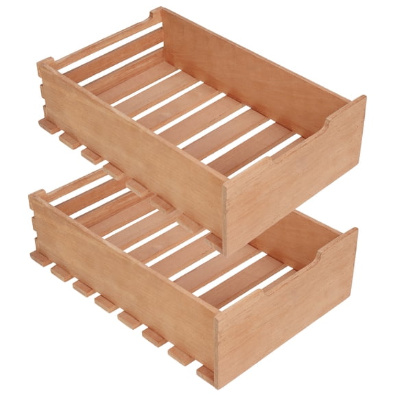 NEEDONE 23L Cigar Box Spanish Cedar Wood Cigar Humidor Tray Cigar Drawer Storage Box