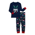 thumbnail image 5 of Toddler Christmas Matching Family Pajamas Set from Holiday Time, 2-Piece, Sizes 2T-5T, 5 of 6
