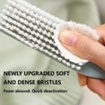 thumbnail image 4 of Kugisaki Household Cleaning Shoe Brush Multifunctional Long Handle Brush Cleaner Hangable Soft Bristle Shoes Cleaning Scrubber for Shoes Fabric Clothes Carpet Floor, 4 of 9