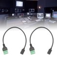 thumbnail image 4 of Connecteur à Vis, Câble de Bornes de Protection à Vis 2Pcs Pratique Portable, pour le Chargement de Bureau, 4 of 8