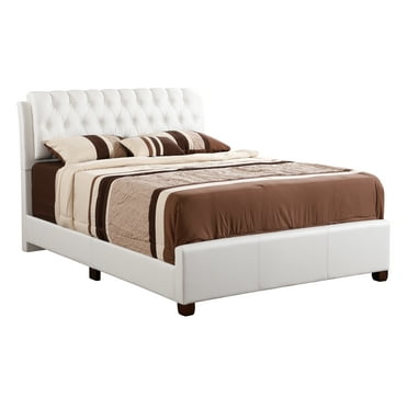 DeeHome Glory Furniture Marilla G1570C-FB-UP Full Bed , WHITE