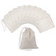 thumbnail image 1 of 50 Pcs Drawstring Cotton Bags Muslin Bags,Tea Brew Bags (4 x 3 Inch ), 1 of 5