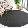 thumbnail image 2 of SAFAVIEH Natura Corine Geometric Area Rug, Grey/Black, 7' x 7' Round, 2 of 9