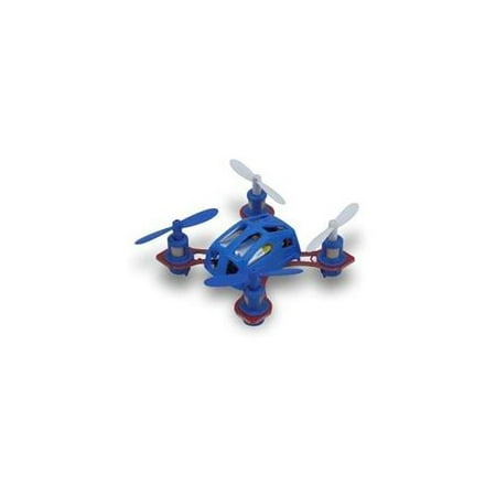 Microgear 2.4 GHz. Radio Controlled RC QX-288 Mini Gyro Quadcopter - Blue