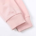 thumbnail image 6 of WREESH Baby Toddler Girls Boys Bodysuit Layette Onesies Autumn Spring Cute Romper Long Sleeve Button Sweatshirt Jumpsuits Baby Clothes Pink, 6 of 8