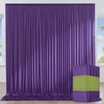 thumbnail image 1 of Cortinas de fondo NSSONBEN, color morado, poliéster, 6 x 3 m, para fiestas, 1 of 7