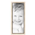 thumbnail image 2 of ArtToFrames 12" x 31" Silver with Black Lip Picture Frame, 12x31 inch Multi Wood Poster Frame (WOM-5193),  Pack, 2 of 7
