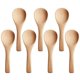thumbnail image 4 of 120 Piezas Cucharas de Madera Pequeñas Mini Cucharas de Madera Naturales Mini Cucharas de Degustación Condimentos Cucharas de Sal para Cocina Cocina (Color de Madera Natural), 4 of 5