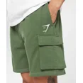 thumbnail image 1 of Gymshark Crest Cargo Short Hombre 100% Original, 1 of 6