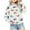White, variant on Mikilon 1-11 Years Old Kids Clothes Casual Long Sleeve Pullover Shirts Fall and Winter Comfortable Round Neck Printed Clothes