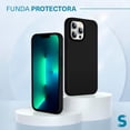 thumbnail image 2 of Funda de Protección para iPhone 13 Pro Max - Sovico - Silicón con Forro de Microfibra, 2 of 6