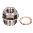thumbnail image 2 of Adapter Sensor Adapter M18x1.5 to 1/8NPT Thread Exhaust Water Temperature Sensor Fitting with Gasket, 2 of 7