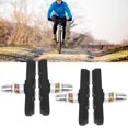 thumbnail image 4 of Mountain Bike V Brake Pad, Black 2Pair Bicycle Brake Pad, Easy To Operate For Cycling Brake Block Repair Tool Cyclist, 4 of 8