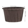 thumbnail image 2 of AURARMLET 50Pcs Nonstick Baking Cups for Special Occasions Rolled Edge Design, 2 of 6