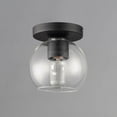 thumbnail image 4 of 21630CLBK-Maxim Lighting-Knox - 1 Light Flush Mount-6.5 Inches Tall and 6 Inches Wide-Black Finish, 4 of 4