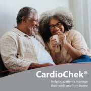 CardioChek Cholesterol Home Test System Bundle, Includes Testing Analyzer, PTS Panels Cholesterol At-Home Self-Test Strips (25 Tests), Capillary Tubes (25 Count), Fast 45-Second Testing