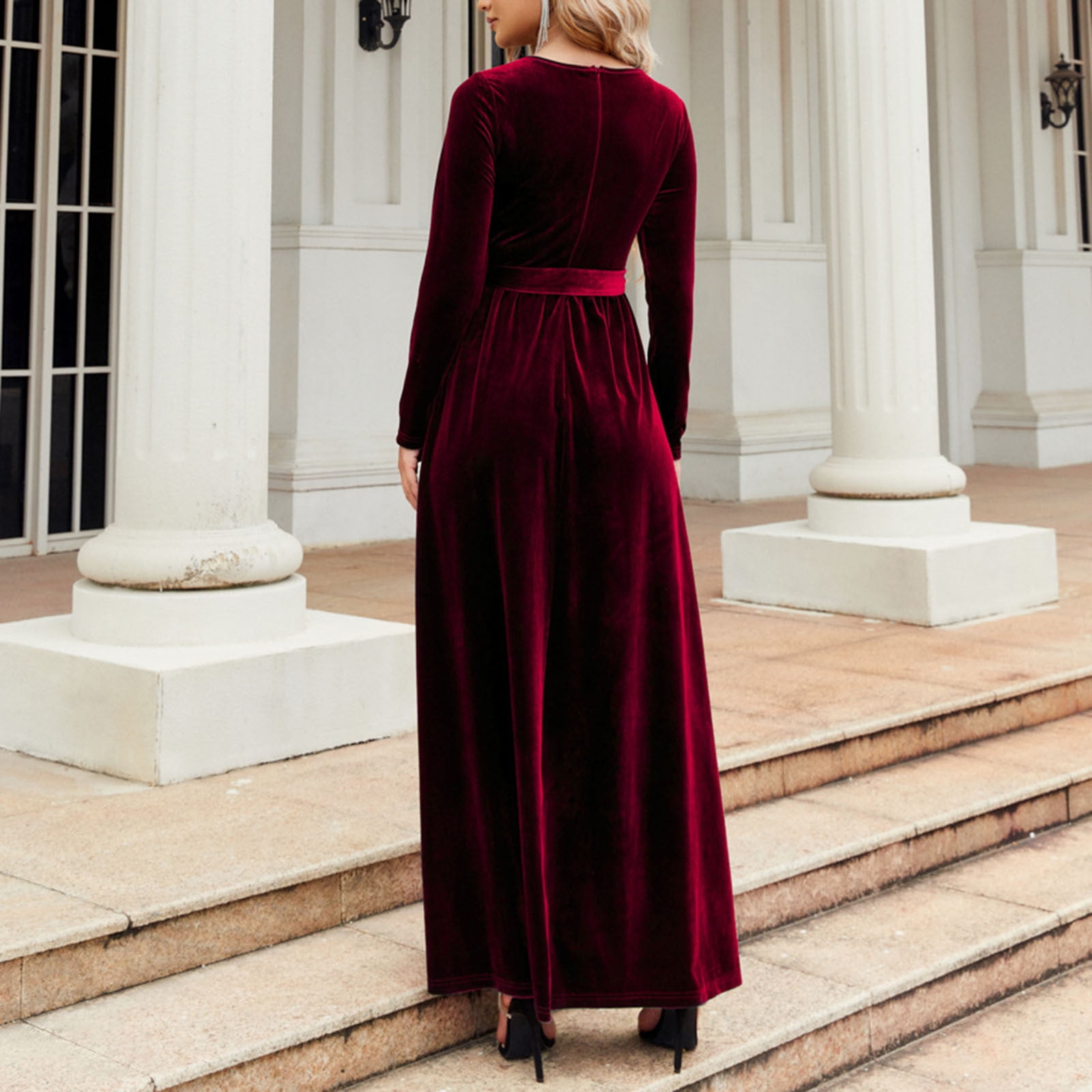 最大90%オフ - 特価 セール CHGBMOK Wedding Long Winter And Fall Women for Dresses Guest Clothing