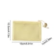 thumbnail image 3 of Cififendec Mesh Mini Zipper Pouch, 5.91"×4.13", Portable Woven Cosmetic Storage Bag for Lipstick Holding and Daily Travel Use, 3 of 6