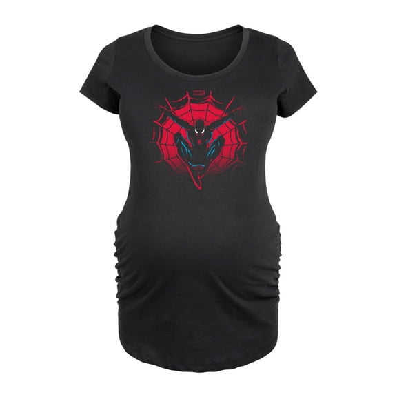 Marvel Spider-Man - Silhouette - Maternity Scoop Neck Graphic T-Shirt