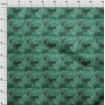 thumbnail image 4 of oneOone Cotton Silk Green Fabric Patchwork Diy Clothing Quilting Fabric Print Fabric By Yard 42 Inch Wide, 4 of 5