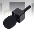 thumbnail image 1 of Nterview Support de Microphone, Support de Microphone Portatif Professionnel avec Drapeau pour Conférences, 1 of 7