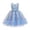 czb# Blue357, variant on CUZIBR Trendy Toddler Girls Tutu Dresses Sleeveless Round Neck Rainbow Color Sequins Mesh A-Line Pleated Ruffled Tiered Layered Dress Casual Lace Summer Cozy Party Birthday Gowns,Beige,3-4 Years