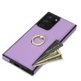 thumbnail image 5 of Nalacover for Samsung Galaxy Note 20 Ultra Wallet with Card Holder Slot, 360°Rotation Ring Holder Kickstand Cover for Men Women Protective Premium PU Leather Shockproof Cover, Purple, 5 of 6