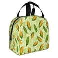 thumbnail image 2 of Fotbe Fresh Corn Bolsa Térmica con Estampado y Forro de Aluminio Grueso Bolsa de Almuerzo con Bolsillo Frontal para Hombres y Mujeres, Ideal para Trabajo, Escuela, 2 of 8