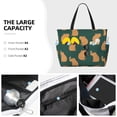 thumbnail image 3 of Large Beach Bags Water-resistant Sandproof - Birds Capybaras Cute Beach Tote Bags for Women with Zipper, 3 of 6