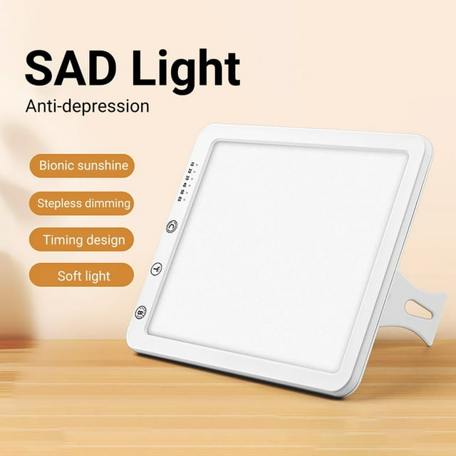 SAD Light Anti-depression Intelligent Timing Adjustable Dimmable Seasonal Affective Cure Light for Office