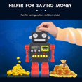 thumbnail image 4 of Cartoon Automatic Coin Counting Piggy Bank Robot for Kids Interactive Money Box (USD Version), 4 of 5
