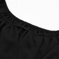thumbnail image 6 of Women's Wrap V Neck Lantern Long Sleeve T Shirt Bodysuit Leotard Sexy Fashion Tunic Tops Tees Basic Leotard Jumpsuit, 6 of 7
